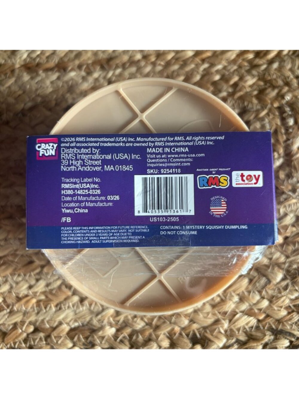 The Original Mystery Squishy Dumpling RMS Galaxy Series New Unopened - Picture 4 of 4